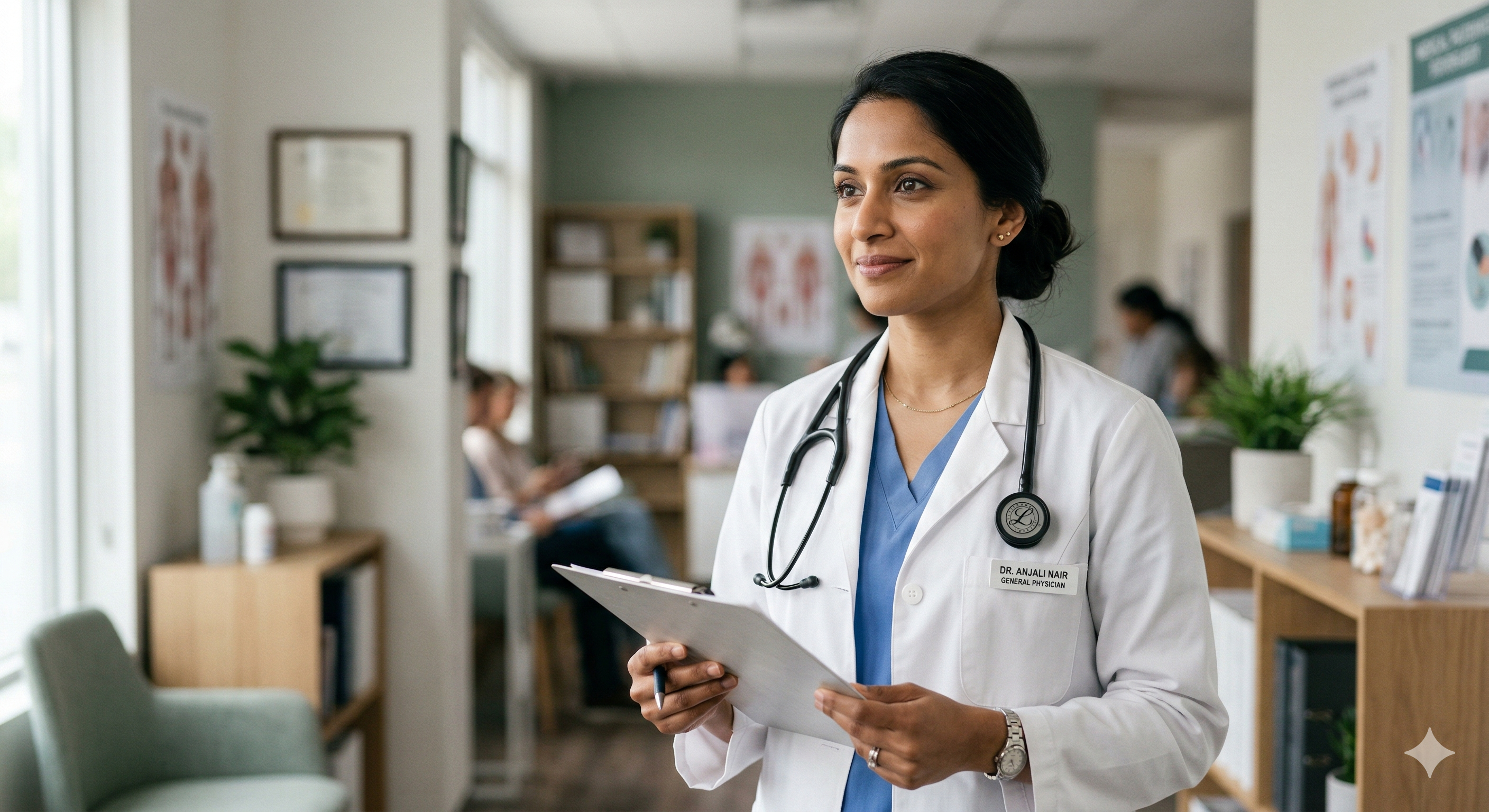 Verified LyncDoc doctor ready for a home visit